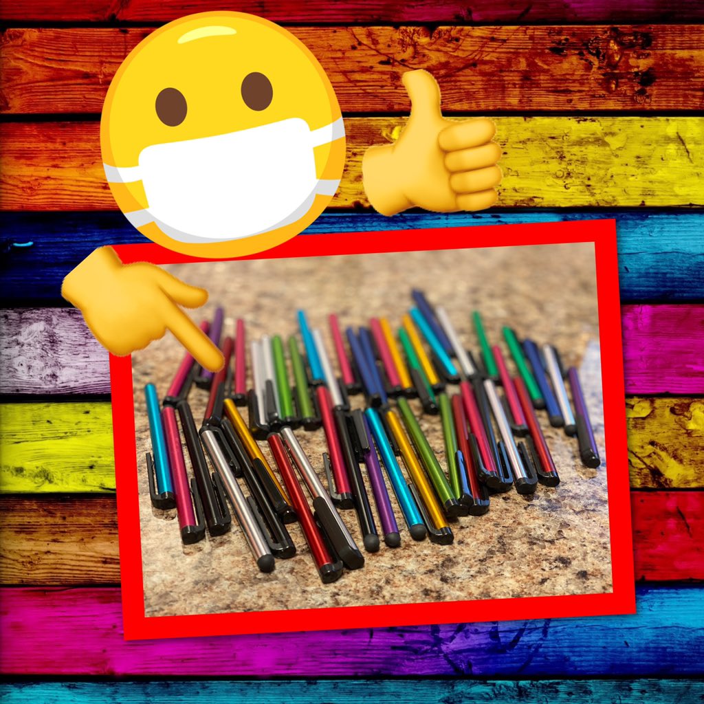 SherryBerry1409's tweet photo. 🖊🖊🖊Providing styluses for our associates to use as another way to help reduce the risk of getting sick!🖊🖊🖊 https://t.co/4qZBFF0wUo