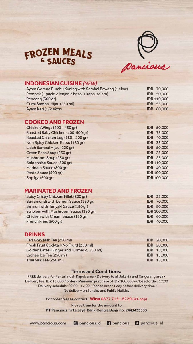 pancious_id's tweet image. Break your fast with Frozen Meals &amp;amp; Sauces by Pancious Group! Click here for more details..

#StayHome #StaySafe #Pancious #Food #ramadankareem
 #Ramadhan #WFH