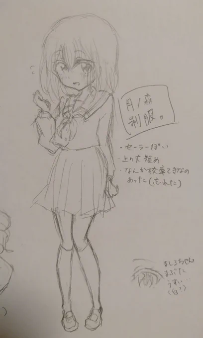 月ノ森の制服かわいいよねってだけの話
#バンドリ #Morfonica 