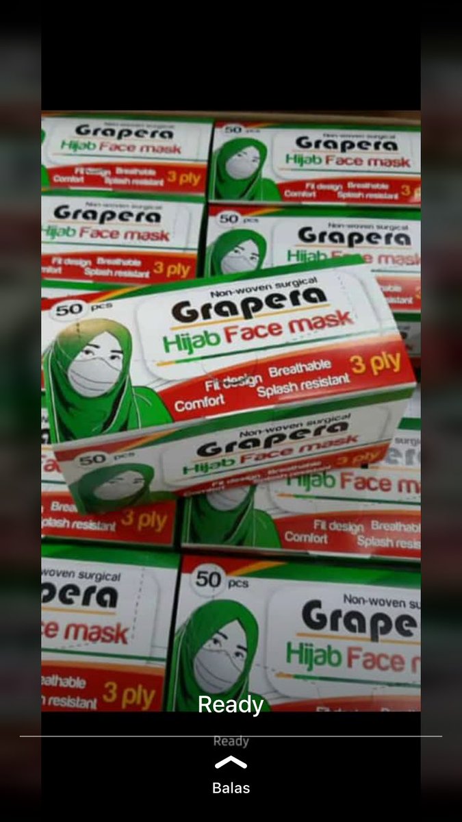 READY banyak . minat WA 0811219171 
#maskermedis #maskerhijab #maskermurah