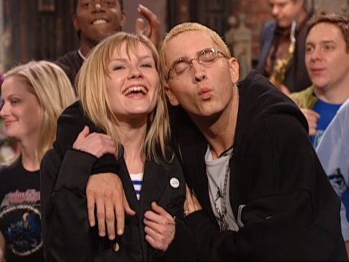 Eminem Pictures On Twitter Eminem Kirsten Dunst On Saturday Night Live Snl 2002