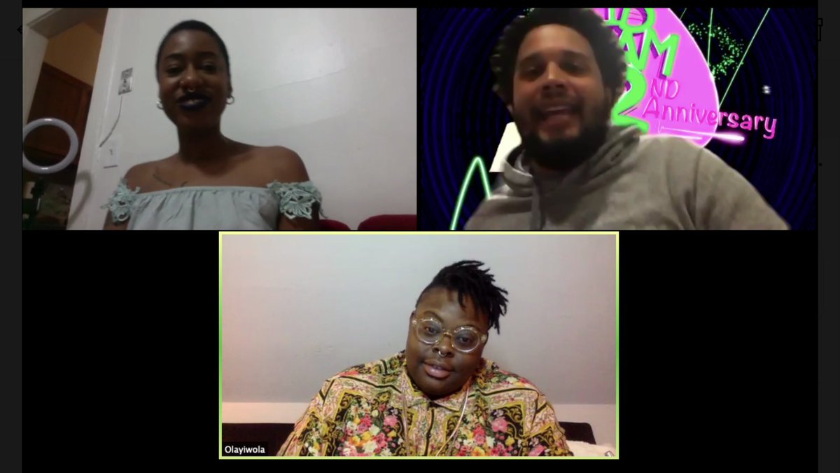 WakefieldPoetry's tweet photo. Friday night! Time for @bigkidslam 2nd Anniversary! So much excitement everywhere! Everyone did it! Such power in that line up!
@RaychJackson AND @hewhotoastsbred even shared new work!
@DJCaShEra at the end, too!  Thank you! https://t.co/ZXQJfQp447