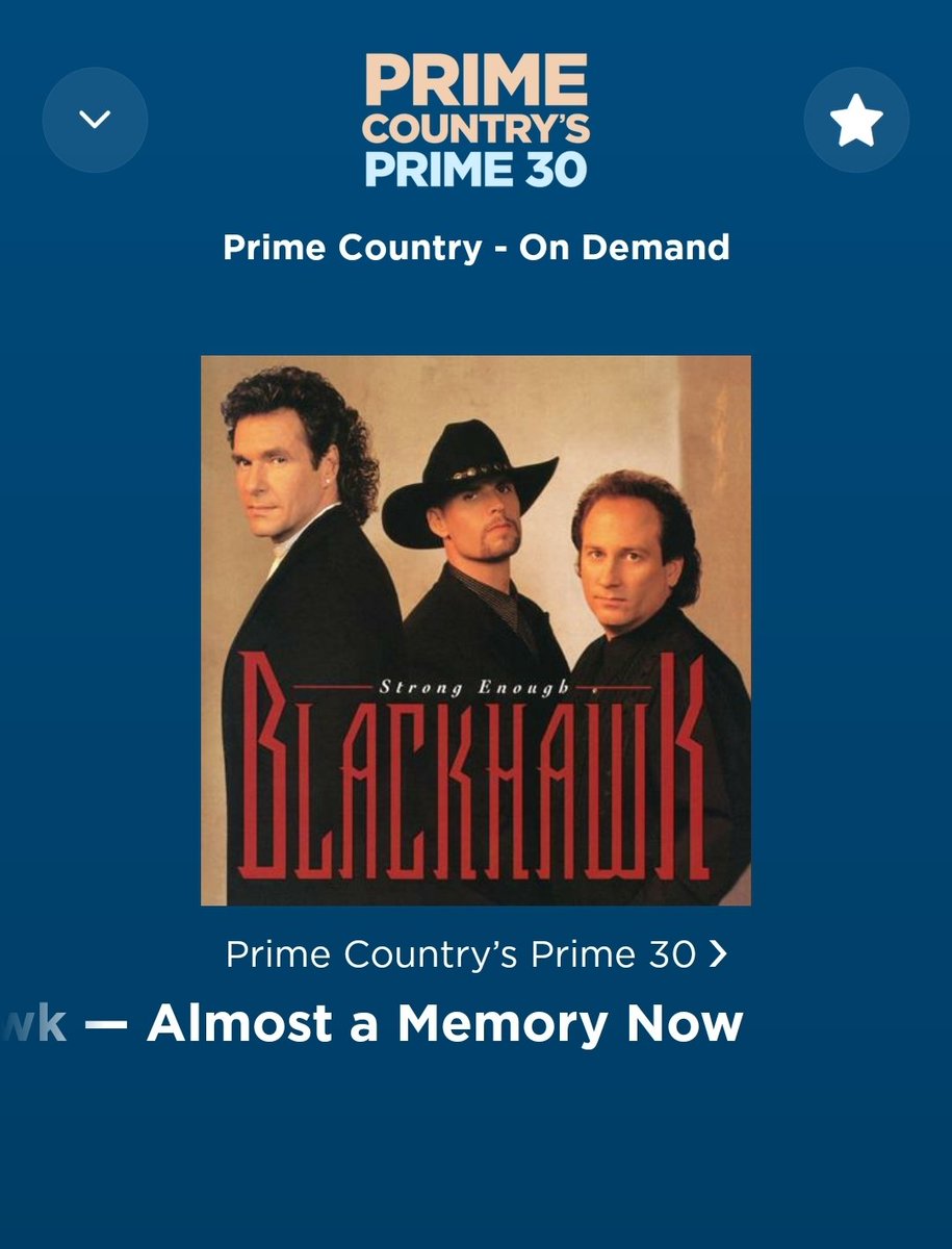 JWisu04's tweet photo. One of my favorite 90s bands @BlackHawkLIVE had the #23 @Billboard Country single this week back in 1996 with "Almost A Memory Now". #CountryMusic #CountryMusicHistory #SiriusXM #Prime30 #Blackhawk https://t.co/sxFCAH85Sb