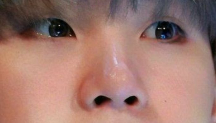 Yoongi’s tiny nose: a much needed thread