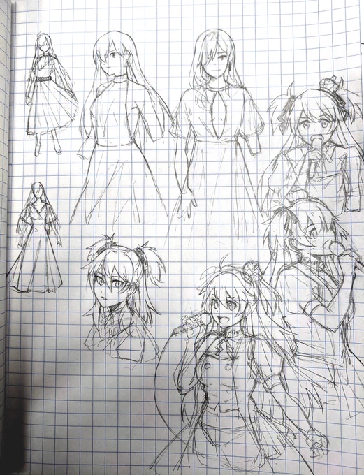 Vtubers and dresses 