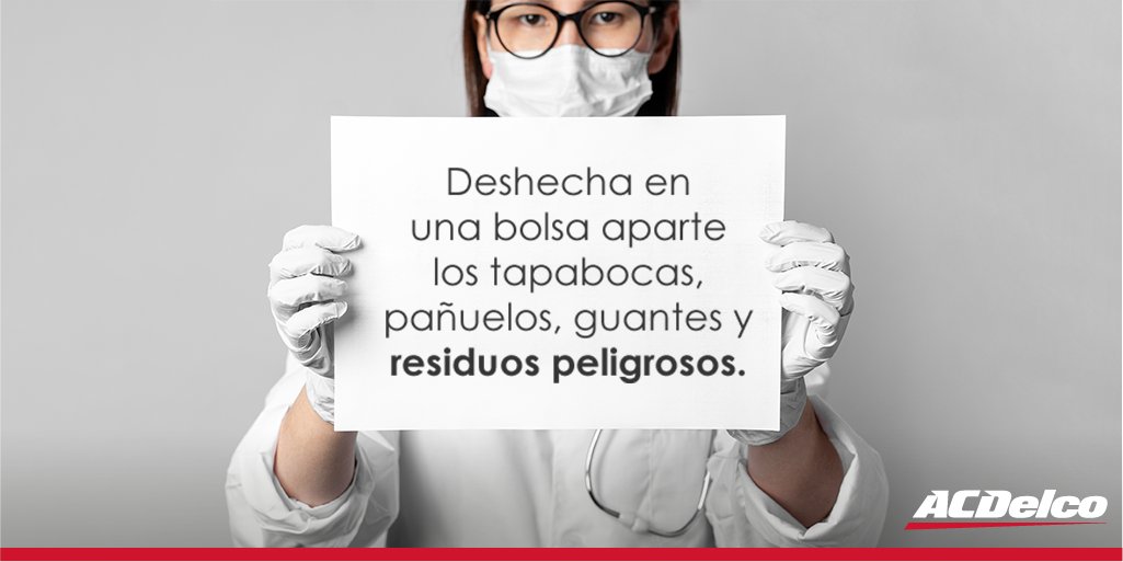 ACDelcoColombia's tweet photo. Maneja de forma adecuada los residuos y basuras para proteger tu salud y la de tu familia. https://t.co/RdkCvo2bo3