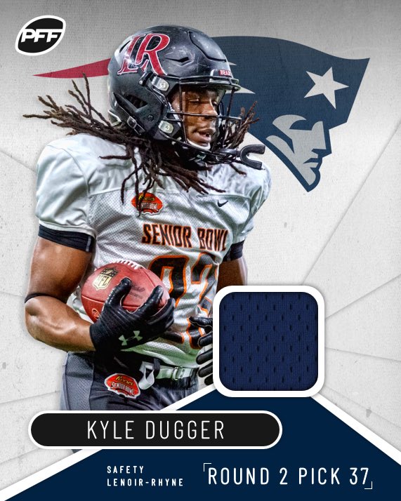 Pff Ne Patriots On Twitter Kyle Dugger Stood Out At The Seniorbowl And Then Blew Up The Nfl Combine As A 99th Percentile Athlete His Versatility And Athleticism Will Serve Him Well