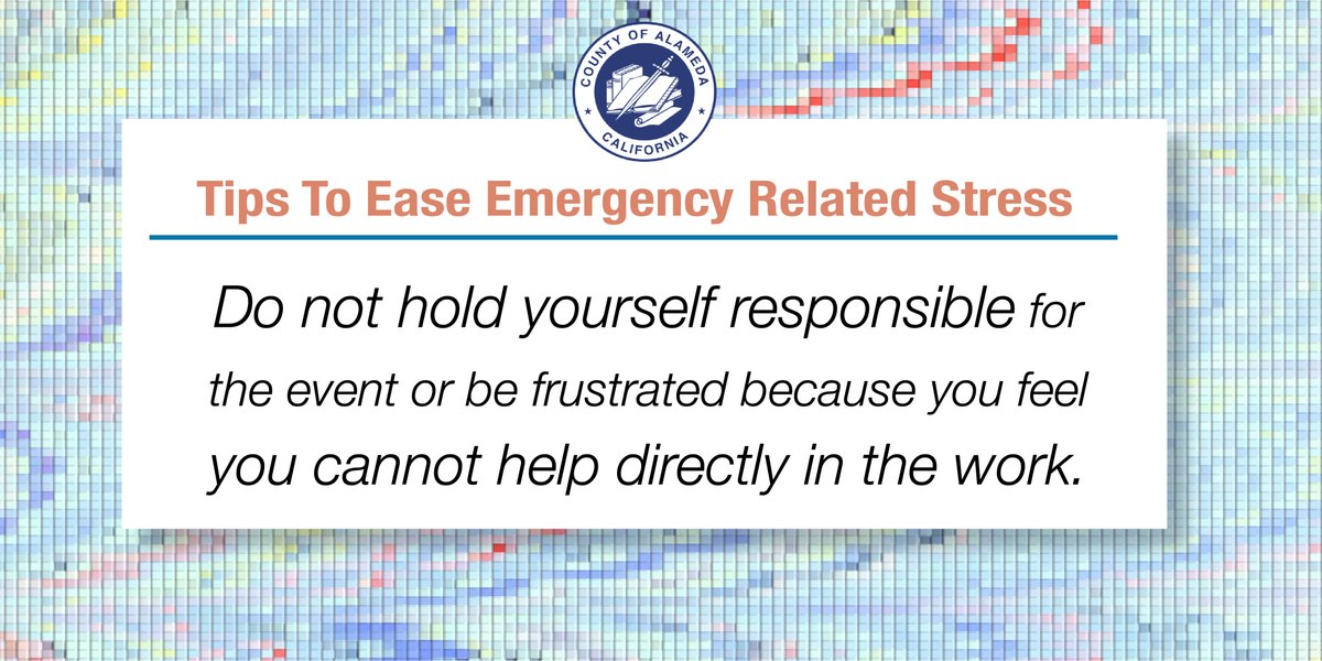 Alameda County EMS (@alcoems) on Twitter photo This period brings elevated stress for most. Note that many of our mental health, housing and healthcare services remain open and available during this time.
<a href="/AlamedaCounty/">Alameda County</a> #BeatCovid19
For a directory of emergency and mental health resources, visit: ow.ly/eXKe50zjIU9 This period brings elevated stress for most. Note that many of our mental health, housing and healthcare services remain open and available during this time.
<a href="/AlamedaCounty/">Alameda County</a> #BeatCovid19
For a directory of emergency and mental health resources, visit: ow.ly/eXKe50zjIU9