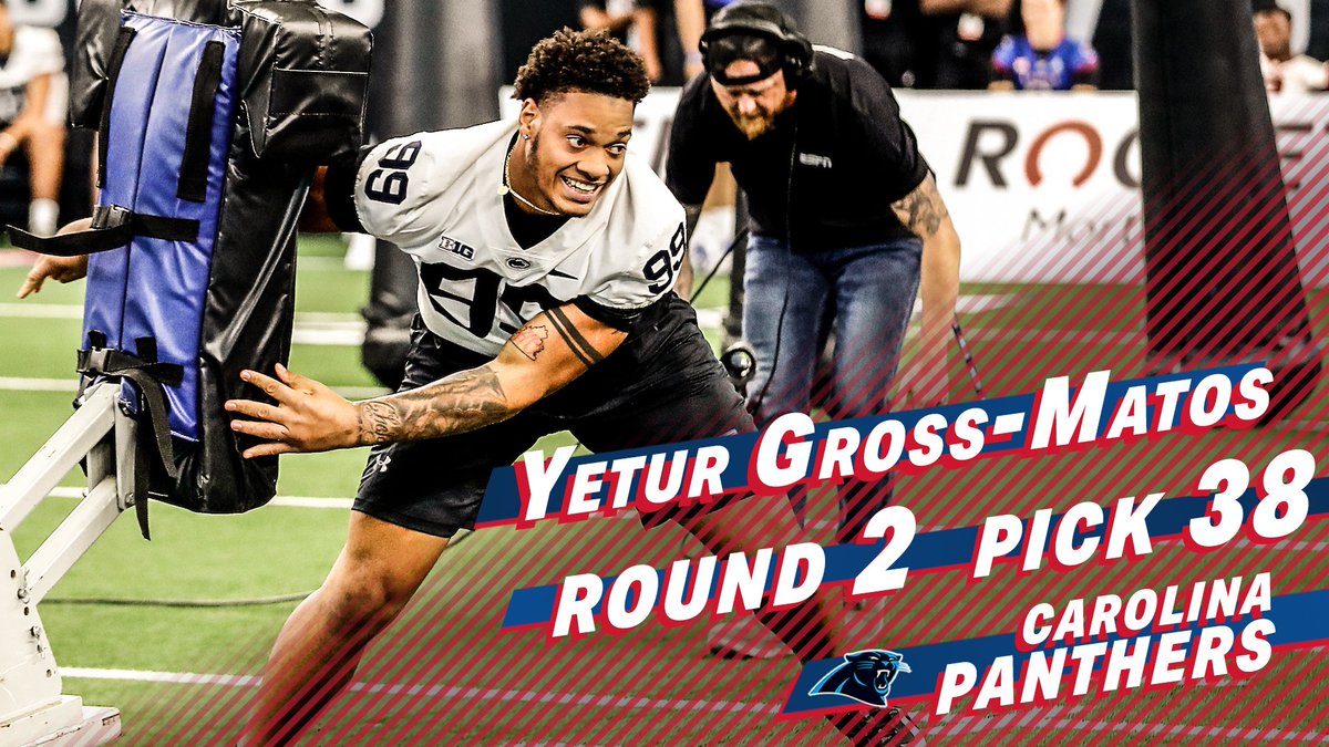 AllStar FB Challenge (@allstarfball) on Twitter photo Congrats to former <a href="/StateFarm/">State Farm</a> All-Star Football Challenge participant <a href="/__lobo99/">Yetur Gross-Matos</a> on being selected No. 3β£8β£ overall by the <a href="/Panthers/">Carolina Panthers</a> in the 2020 #NFLDraft! Congrats to former <a href="/StateFarm/">State Farm</a> All-Star Football Challenge participant <a href="/__lobo99/">Yetur Gross-Matos</a> on being selected No. 3β£8β£ overall by the <a href="/Panthers/">Carolina Panthers</a> in the 2020 #NFLDraft!