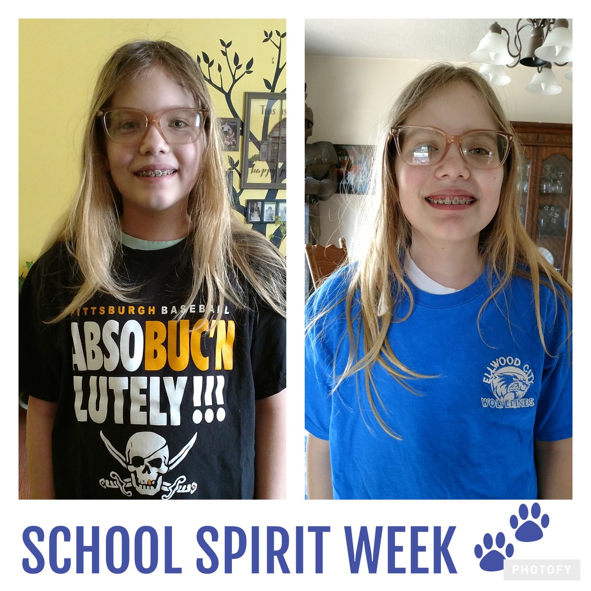 mrsshearerin6th's tweet photo. Who’s got school spirit???
Cadee has school spirit! 💙
Here she is sporting her favorite sport team and her BLUE & WHITE to show her EC PRIDE!
Cadee didn’t miss one day this week! #EC_Hartman #EC_Proud #ECspirit @ECSchools https://t.co/8xrJnLJWrh