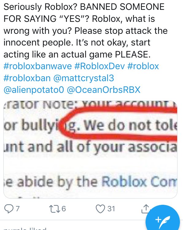 _tinna_robloxxz's tweet image. WAIT WHAT? ROBLOX ARE U INSANE? #robloxbanwave #adoptmetrading