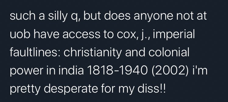 could anyone not at Birmingham check their online libraries for an electronic version of this? would be massively appreciated!