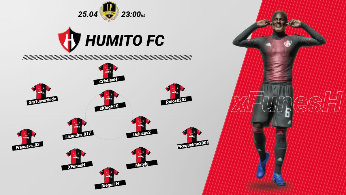 HumitoFc's tweet photo. 👋 Cuanto tiempo pasó...
que distinto está todo!

Vuelve Humito!

Vamos a jugar el torneo de @Intercopa_ar 

Hace como nosotros que estamos en casa. 🔴⚫

#QuedateEnCasa https://t.co/6P5L84cQvj