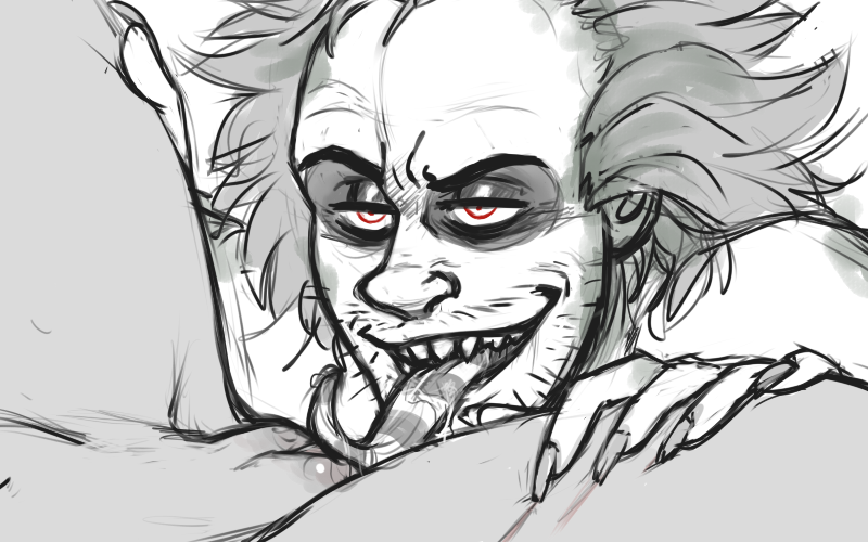#Beetlejuice #nsfwart #Monster #nsfw
