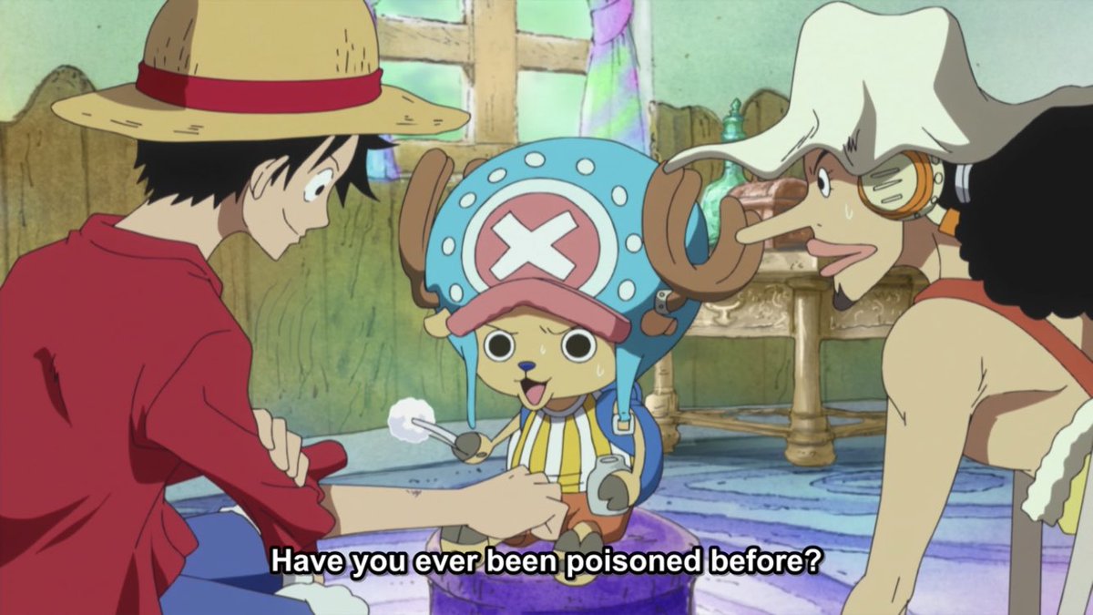 luffy developing a high tolerance to poison because of magellan why did this possibility never occur to me