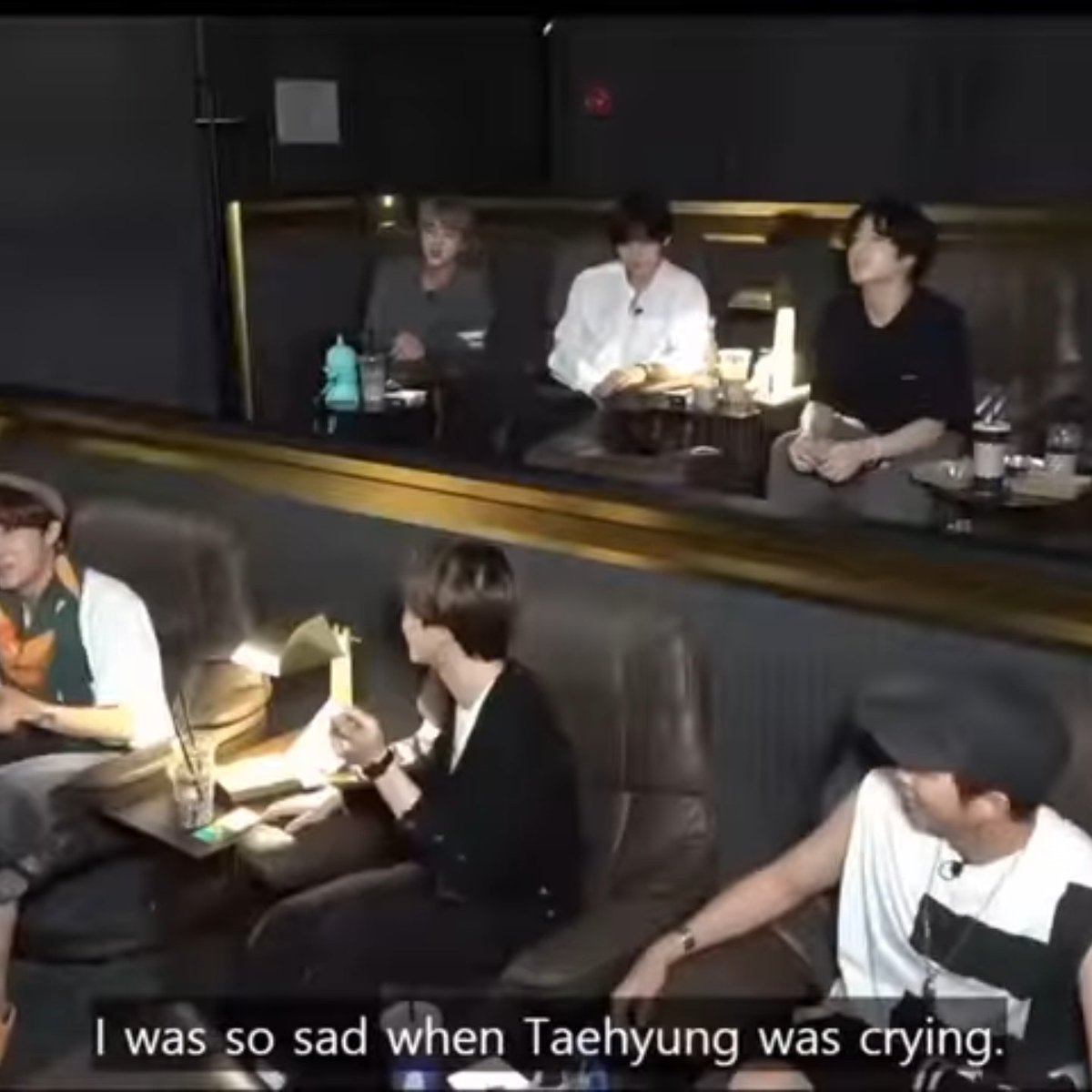 he said it breaks his heart to see taehyung cry :(((