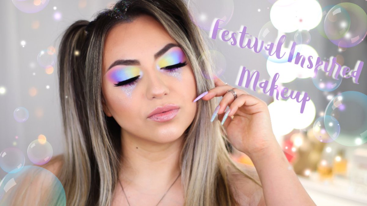 mireyadnl's tweet photo. New video just went up on this Festivak Inspired Pastel Rainbow look! 🌈💕✨ #morphebrushes #35ipalette @MorpheBrushes 
https://t.co/OWDNhVl7b9 https://t.co/o7sAZhHMsX