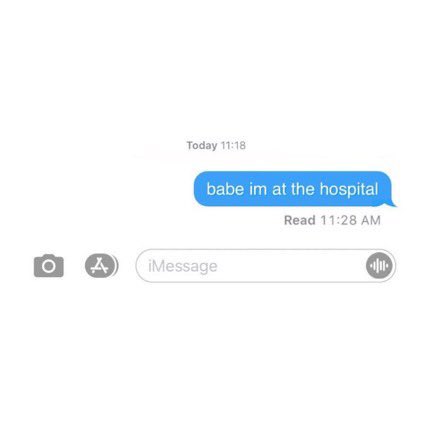  @YG_iKONIC   #iKON   #아이콘 iKON responding to “babe im at the hospital” ー a thread -