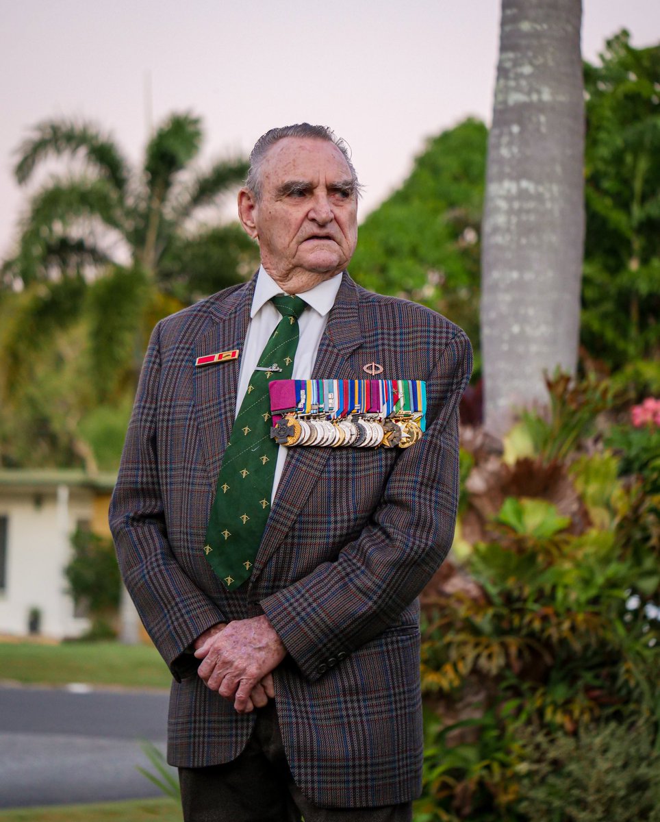 twshep94's tweet photo. “[Today] will go deeper into their memory, it will be something that will last them the rest of their life.”

Keith Payne VC was flanked by his family while commemorating ANZAC Day outside his Mackay home early this morning. He says this day won’t be forgotten. https://t.co/JcTvr2I7xG