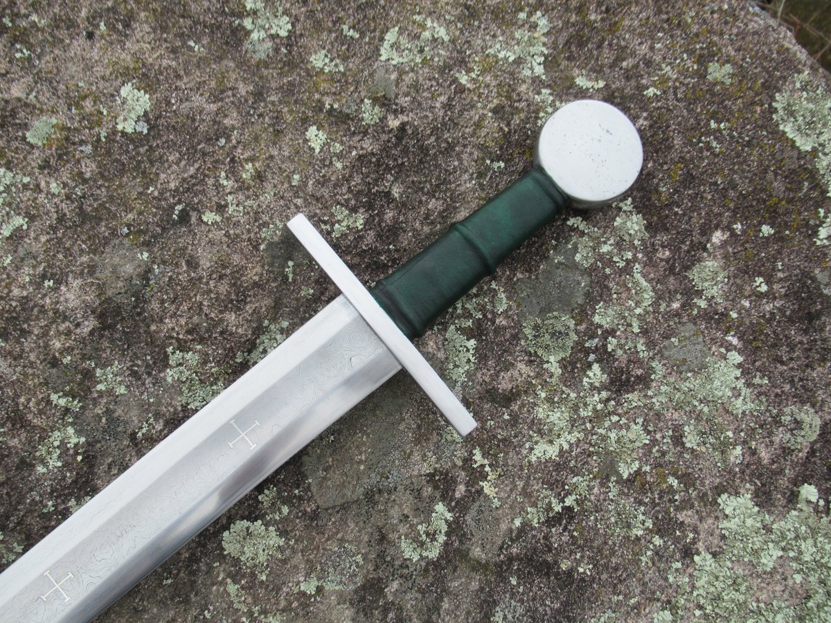 HelmesJeff's tweet photo. I made this several years ago. It's recently come back for a sharpening and new grip. It's nice to see https://t.co/RZjP0bH82V