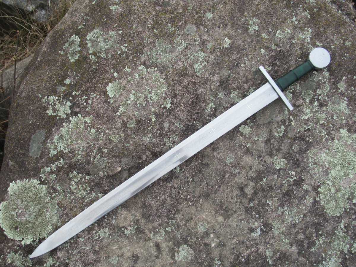 HelmesJeff's tweet photo. I made this several years ago. It's recently come back for a sharpening and new grip. It's nice to see https://t.co/RZjP0bH82V