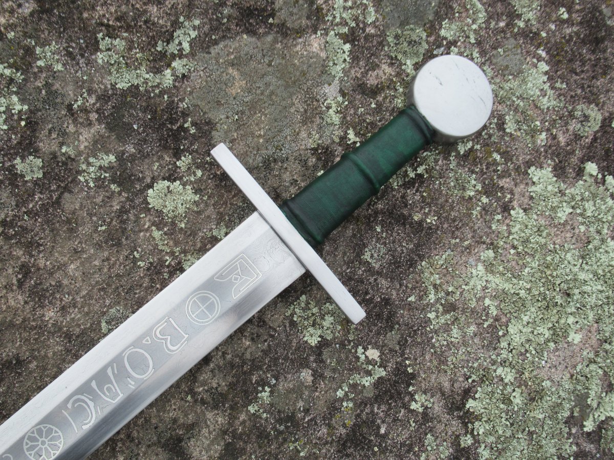 HelmesJeff's tweet photo. I made this several years ago. It's recently come back for a sharpening and new grip. It's nice to see https://t.co/RZjP0bH82V