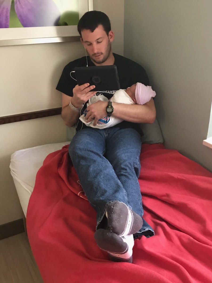 PtickrvaTeach's tweet image. The best part about distance learning today was introducing my 13 middle school advisees to my 1-day-old son, Michael, during our morning video chat. #teachingduringcoronavirus #cutebaby #studentconnection  #schoolcommunity