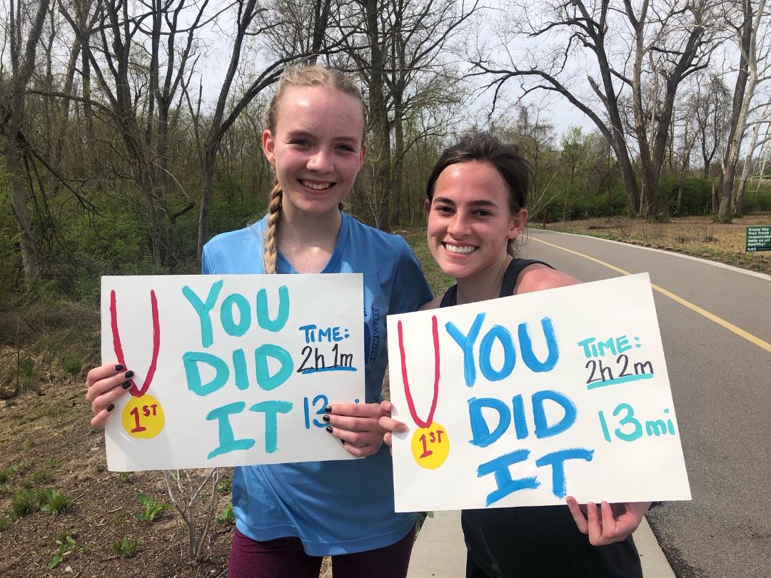 RunWellCoach's tweet image. High School Students Complete 13.1 Mile Virtual Run! conta.cc/2Y0bnO9