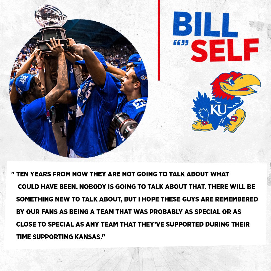 𝘼 𝙨𝙚𝙖𝙨𝙤𝙣 𝙩𝙤 𝙧𝙚𝙢𝙚𝙢𝙗𝙚𝙧 ✊

<a href="/CoachBillSelf/">Bill Self</a> x #KUbball