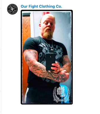 To top it all off, Josh also appears in promotional photos for the white supremacist clothing brand/fascist blog Our Fight Clothing. Our Fight is most notably affiliated with the Rise Above Movement, and has made significant ties to east coast bonehead crews.8/