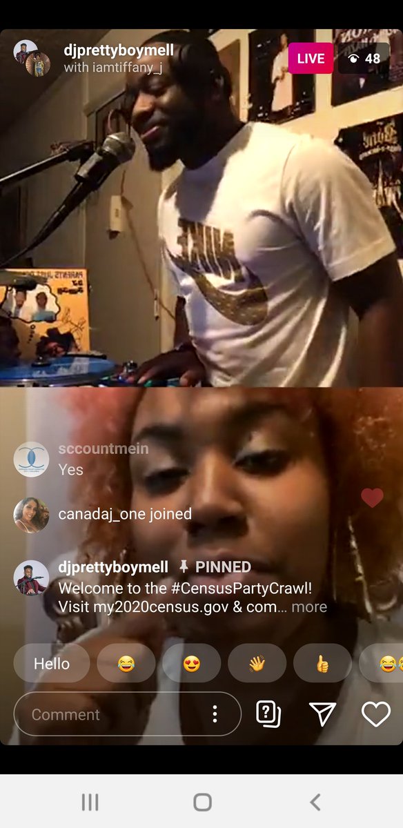 "Set #ColumbiaSC up for a better tomorrow." - <a href="/IamTiffanyJ/">TiffanyJ</a> 🙌🏾🙌🏼🙌🏽

Visit my2020census.gov, and FILL OUT YOUR CENSUS FORM.

Thanks for joining <a href="/djprettyboymell/">DJ Prettyboy Mell</a> during the #CensusCrawlParty over on Instagram, Tiffany J!