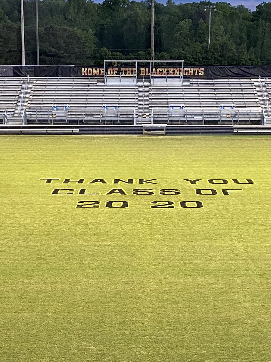20:20 on the dot!! Thank you class of 2020! Once a Black Knight, always a Black Knight! #2020 #CentralPride