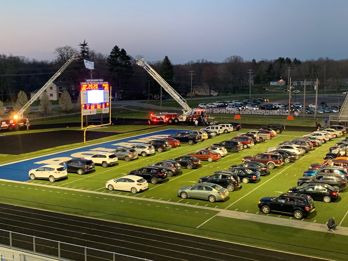 PolandAthletics's tweet photo. Friday Night Lights Class of 2020!!! Thank you!! https://t.co/cG8qdpfXMs
