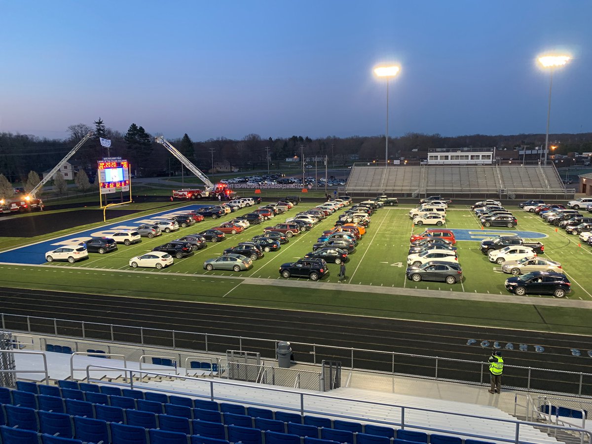 PolandAthletics's tweet photo. Friday Night Lights Class of 2020!!! Thank you!! https://t.co/cG8qdpfXMs