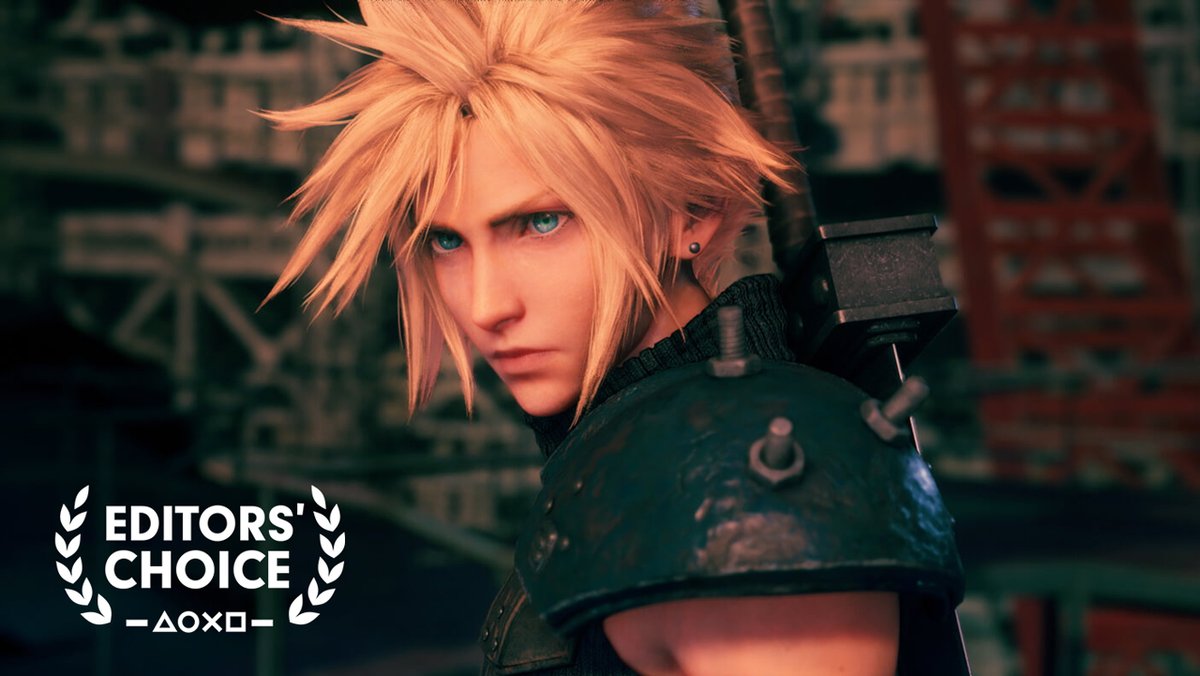 PlayStation's tweet photo. Bravo, Square Enix. Final Fantasy VII Remake is truly worthy of its name. Why we think it's one of 2020's best games yet: https://t.co/l1oUesGide https://t.co/y7hxvmIjzR