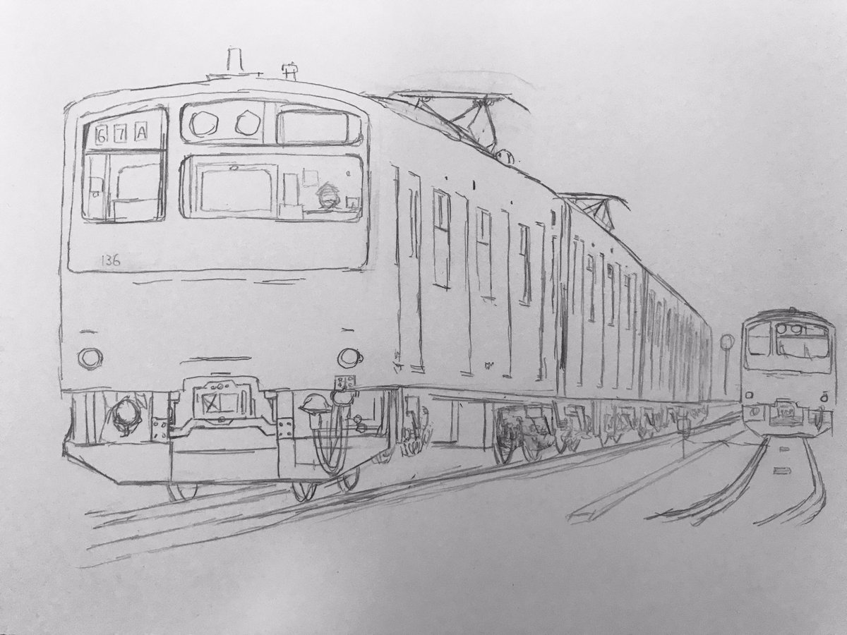 とろろん 鉄道イラスト モノクロだと青梅線や外房線を走る1系のようにも見える 同じ電車だから当たり前か とろろん 鉄道イラスト モノクロだと青梅線や外房線を走る1系のようにも見える 同じ電車だから当たり前か