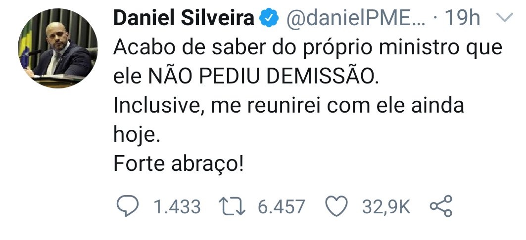 SIGA O FIODaniel Silveira, deputado federal (PSL-RJ): não era fake news, era jornalismo. https://hashtag.blogfolha.uol.com.br/2020/04/24/nao-era-fake-news-era-jornalismo-moro-caiu/?utm_source=twitter&utm_medium=social&utm_campaign=twfolha