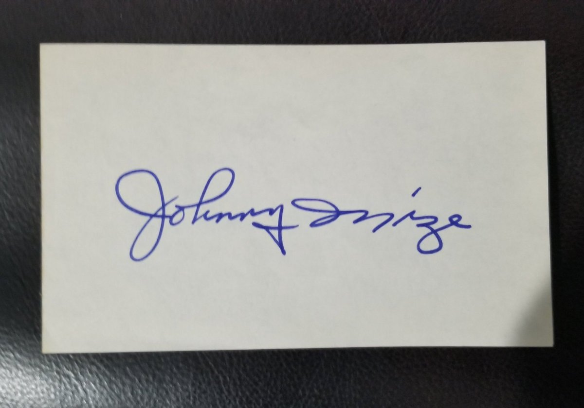 DennisCGarcia's tweet photo. .@SABRbioproject Here's my 1953 Topps #BaseballCard and autograph of @baseballhall #JohnnyMize @Yankees AKA "The Big Cat"
@SABRbbcards
@sabr https://t.co/SZUH5IoW9e