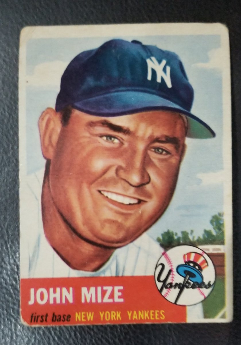 DennisCGarcia's tweet photo. .@SABRbioproject Here's my 1953 Topps #BaseballCard and autograph of @baseballhall #JohnnyMize @Yankees AKA "The Big Cat"
@SABRbbcards
@sabr https://t.co/SZUH5IoW9e