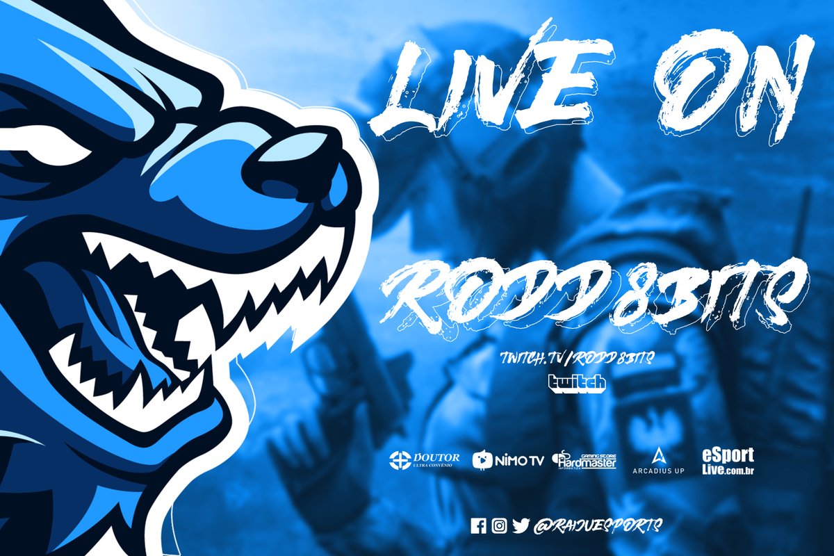 RondneySousa's tweet photo. É sexta e é dia de live. Vem com o pai. 

https://t.co/p5K4tMJQJ7
https://t.co/p5K4tMJQJ7

@raijuesports 

#rainbowsixsiege 
#twitchbr https://t.co/8tsw18Fn42