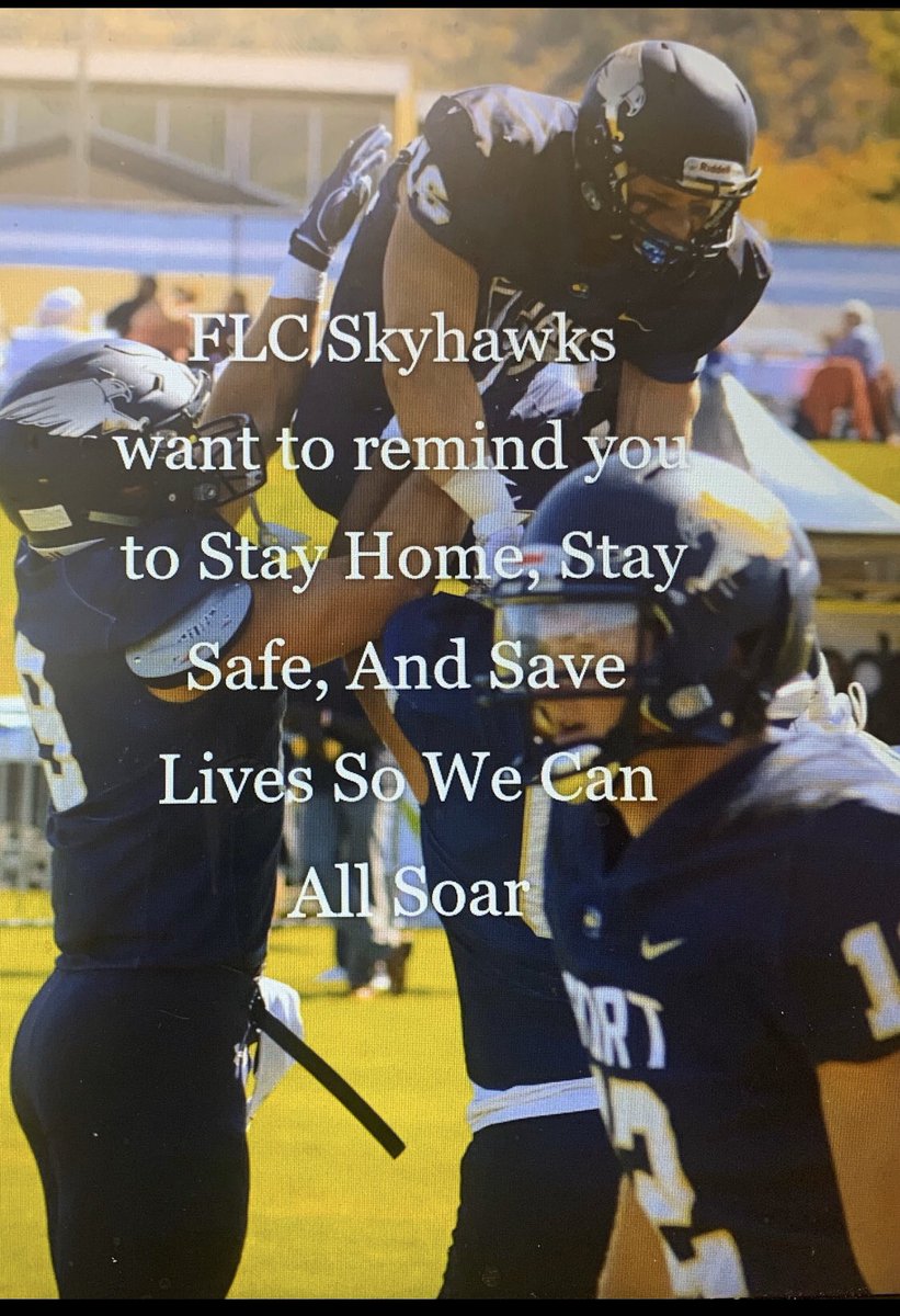 #TalonsUp #WeSoarTogether #FlattenTheCurve