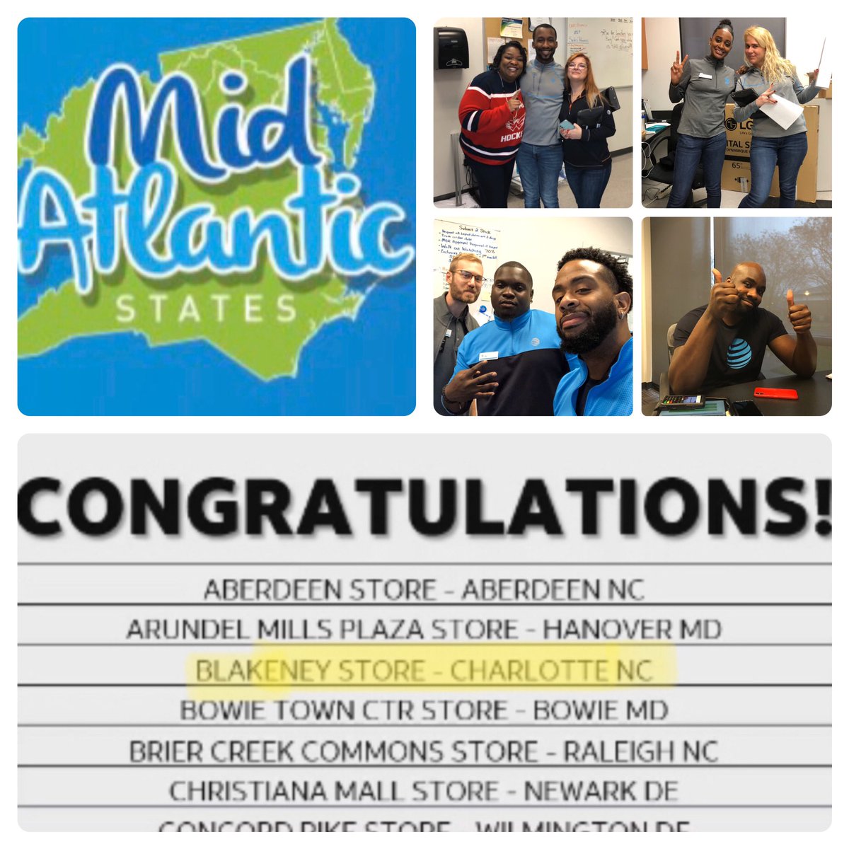 Team Blakeney LeveledUp! Extremely grateful for everyone’s consistent dedication to achieve Level 3 status! <a href="/404girl/">Betsy Francis</a> <a href="/AdamMRagab/">Adam M. Ragab</a> <a href="/MarqRodgers/">Marq Rodgers</a> @StevenFieldsATT <a href="/Attjahfari/">Jay Sommersel</a> <a href="/Att_Herculez/">Terrell Mcneil</a>