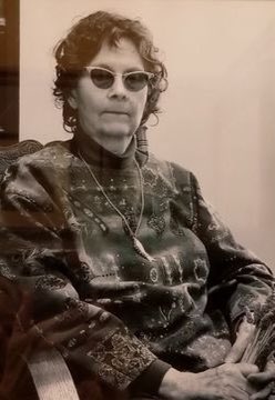 I love everything about this photo of the poet Wilma Elizabeth McDaniel