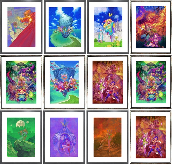聖剣伝説3 デュラン複製原画