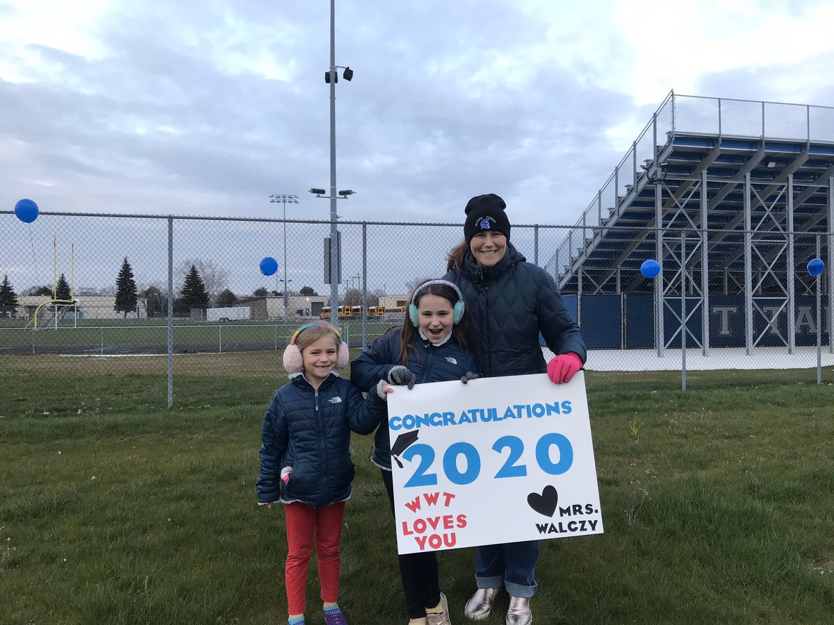 MrsWalczy's tweet photo. Celebrating our Seniors! Proud to be a part of Titan Nation! @WWTPrincipal https://t.co/AoNyjWZLD5