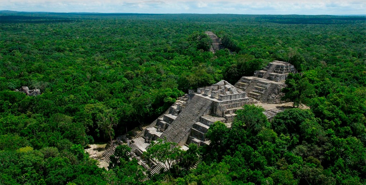 fanxexpuj's tweet photo. El nombre Calakmul quiere decir "Dos montículos juntos" (Ca: dos, lak: juntos, mul: montículos), aunque anteriormente era llamada Ostetun que en lengua maya quiere decir dos montículos adyacentes, haciendo referencia a las dos grandes estructuras piramidales que sobresalen. ERM https://t.co/pyUhx7ULZl