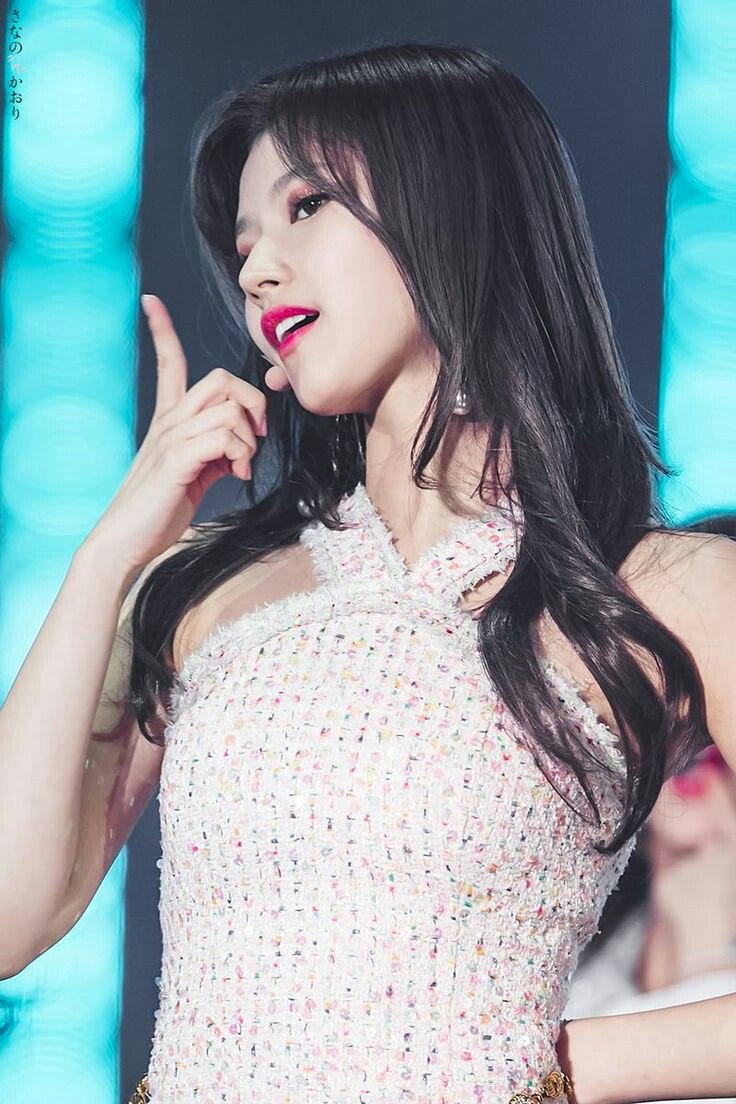 Sana's glass-breaking jawline- a long, too hot to handle thread.