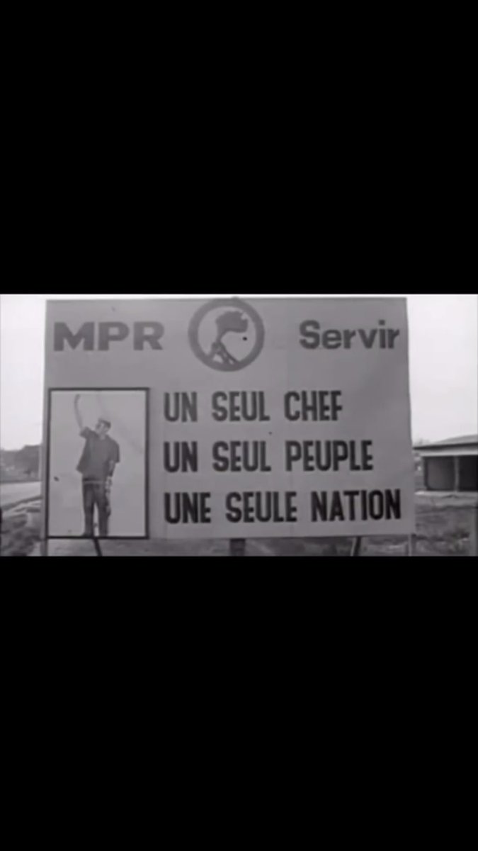 Pour consolider son pouvoir, le président Mobutu crée son parti, le MPR(Mouvement Populaire de la Révolution). C’est un parti unique dont il s’en auto-proclame le Père-Fondateur. Il n’y a donc pas d’opposition dans le pays(dictature en marche).
