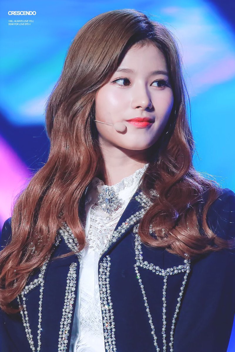 Sana's glass-breaking jawline- a long, too hot to handle thread.