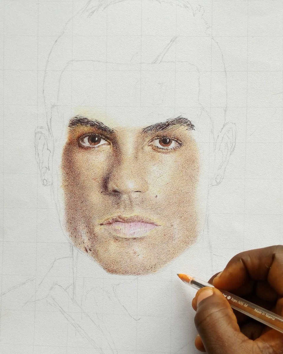 samjunyarts's tweet photo. Kindly help retweet this ronaldo drawing until it goes viral twitter fam
Drawn with a pen 

Ronaldo ncdc kanye #VTarget  #level4lockdown #ramadankareem #Ramadan #Extraction #manutd #juve @DJPhemzydee  @cliqik https://t.co/8a5FkEuZYZ